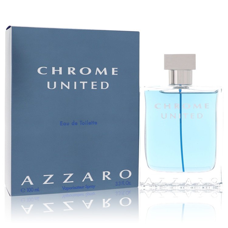 Chrome United Cologne By Azzaro Eau De Toilette Spray