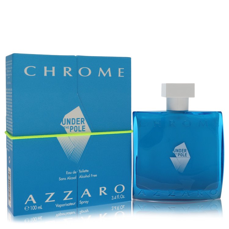 Chrome Under The Pole Cologne By Azzaro Eau De Toilette Spray (Alcohol Free)