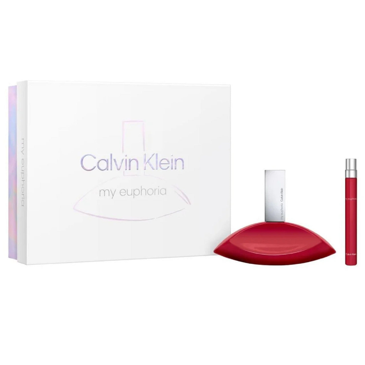 CALVIN KLEIN MY EUPHORIA 2 PCS SET FOR WOMEN: 3.3 EAU DE PARFUM SPRAY + 0.33 EAU DE PARFUM SPRAY