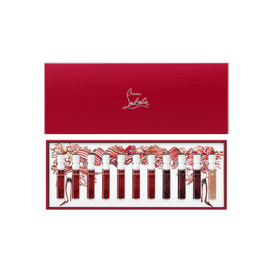 Christian Louboutin 11 * 2 Ml Eau De Parfum Collection Set: Loubifunk + Loubidoo + Loubikiss + Loubirouge + Loubiraj + Loubicrown + Loubicroc + Loubicharme Intense + Loubiprince Intense + Loubiluna Intense + Loubimar Legere - ACCEXO