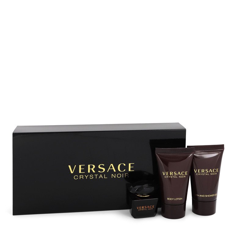 Crystal Noir Perfume By Versace Gift Set