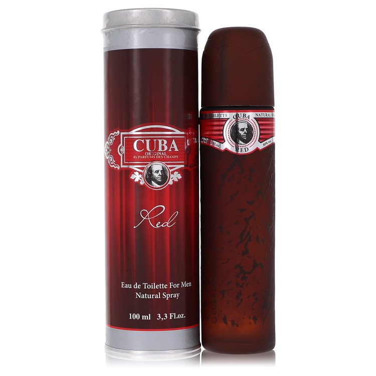 Cuba Red Cologne By Fragluxe Eau De Toilette Spray