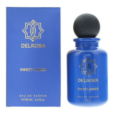 Delroba Sweet Amber 3.4 Eau De Parfum Spray For Men - ACCEXO
