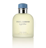 DOLCE & GABBANA LIGHT BLUE 4.2 EAU DE TOILETTE SPRAY FOR MEN.
