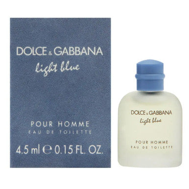 Dolce & Gabbana Light Blue 4.5 Ml Eau De Toilette Mini For Men