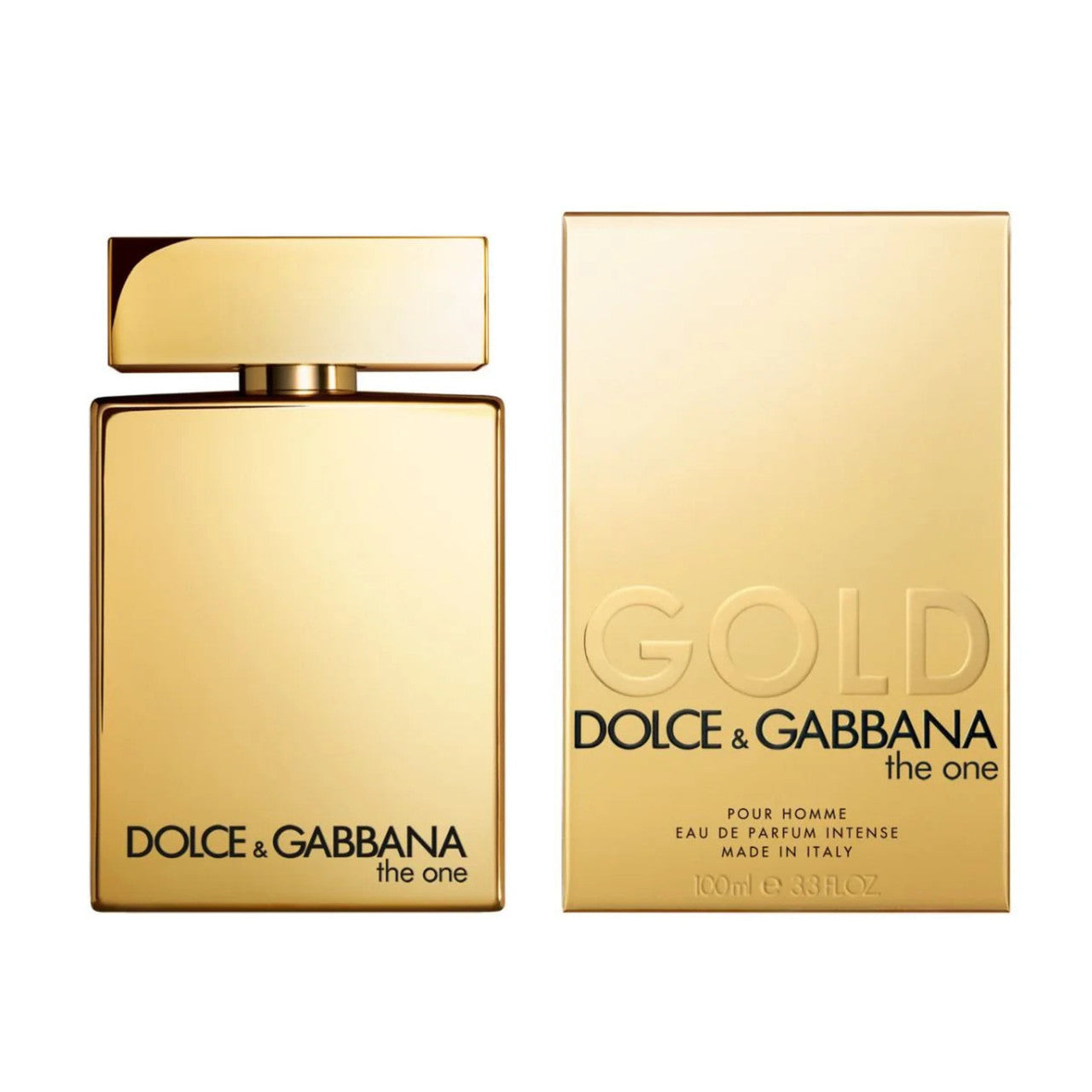 DOLCE & GABBANA THE ONE GOLD INTENSE 3.3 EAU DE PARFUM SPRAY FOR MEN

