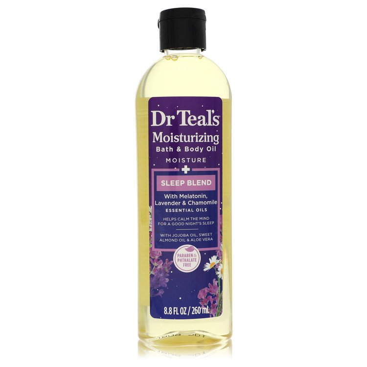 Dr Teal's Moisturizing Bath & Body Oil Sleep Blend Perfume By Dr Teal's Bath & Body Oil with Melatonin, Lavender & Chamomile