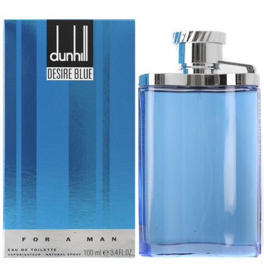 Dunhill Desire Blue 3.4 Eau De Toilette Spray For Men - ACCEXO