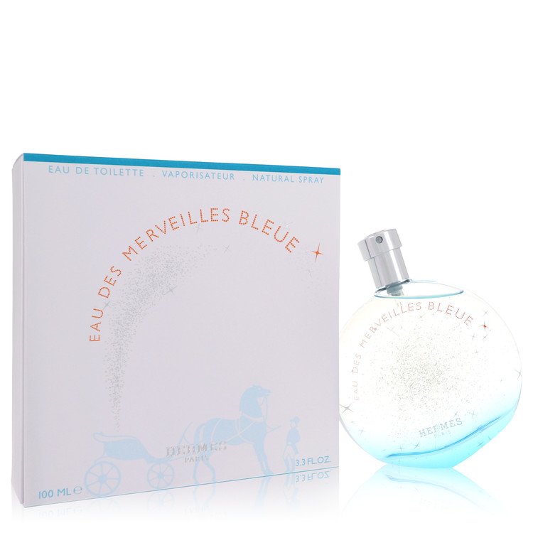 Eau Des Merveilles Bleue Perfume By Hermes Eau De Toilette Spray