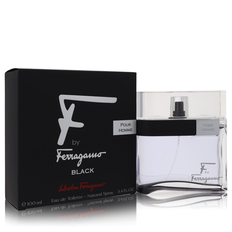 F Black Cologne By Salvatore Ferragamo Eau De Toilette Spray