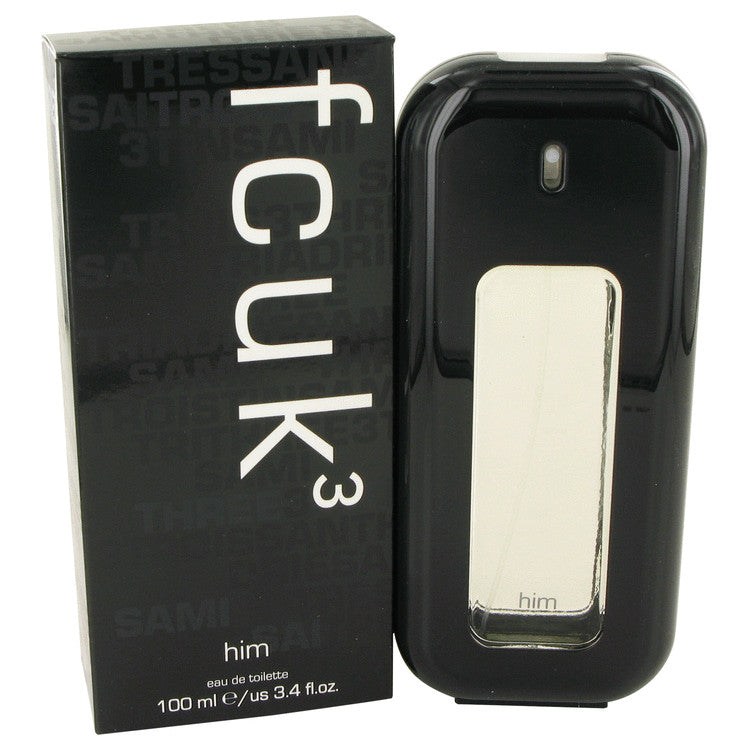 Fcuk 3 Cologne By French Connection Eau De Toilette Spray