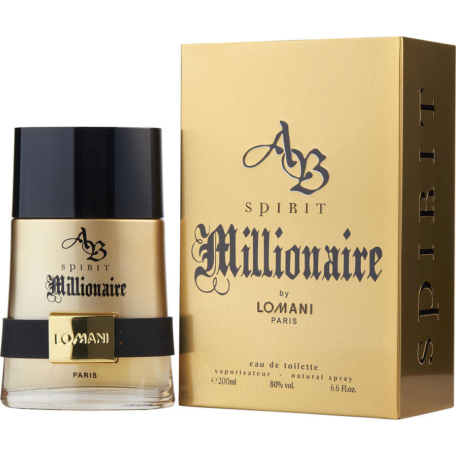 LOMANI AB SPIRIT MILLIONAIRE 6.6 EAU DE TOILETTE SPRAY FOR MEN
