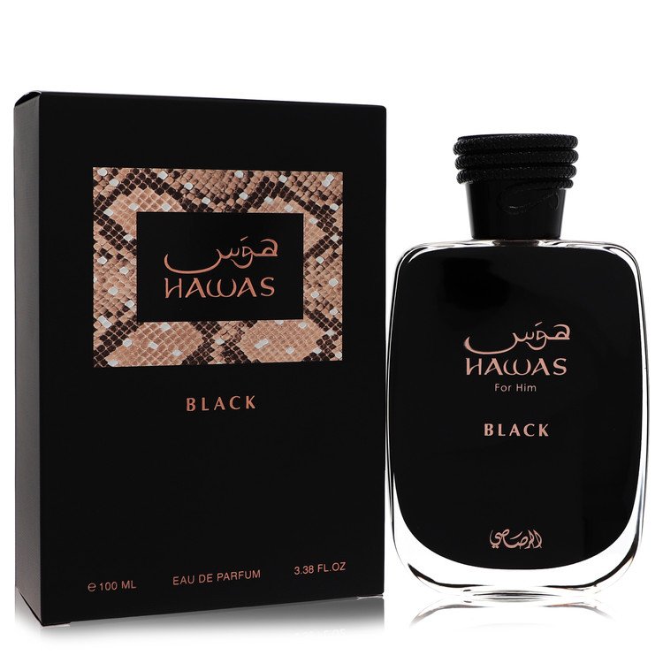 Rasasi - Hawas Black Cologne By Rasasi Eau De Parfum Spray. SKU: 566650
