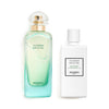 HERMES UN JARDIN SUR LE NIL 2 PCS SET FOR WOMEN: 3.3 EAU DE TOILETTE SPRAY + 2.7 BODY LOTION BY HERMES