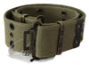Chic Army Green Cotton Waist Belt