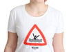 Chic Triangle Graphic Cotton Tee