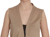 Elegant Sleeveless Cotton Vest