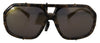 Chic Aviator Mirrored Brown Sunglasses