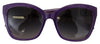 Elegant Purple Gradient Lens Sunglasses