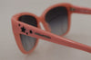 Elegant Pink Gradient Sunglasses