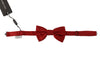 Dolce & Gabbana Elegant Red Silk Bow Tie