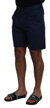 Elegant Blue Chino Shorts – Regular Fit