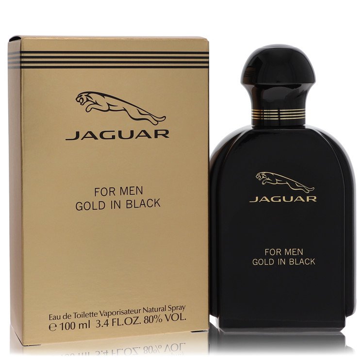 Jaguar Gold In Black Cologne By Jaguar Eau De Toilette Spray