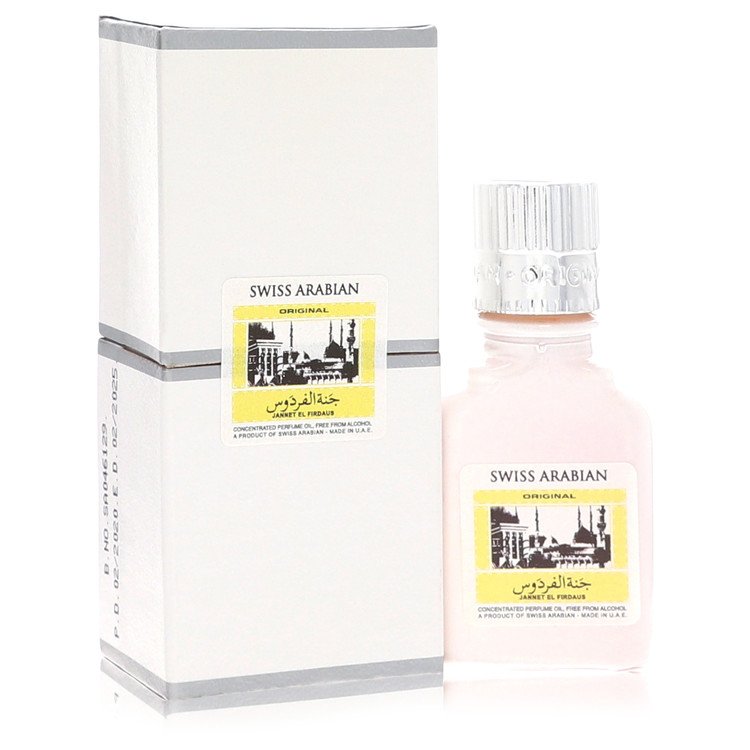 Jannet El Firdaus Cologne By Swiss Arabian Concentrated Perfume Oil Free From Alcohol (Unisex White Attar)