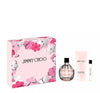 JIMMY CHOO 3 PCS SET FOR WOMEN: 3.3 EAU DE PARFUM + 0.25 EAU DE PARFUM + 3.3 BODY LOTION