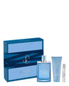 JIMMY CHOO MAN AQUA 3 PCS SET: 3.4 EAU DE TOILETTE SPRAY + 0.25 EAU DE TOILETTE SPRAY + 3.4 SHOWER GEL BY JIMMY CHOO