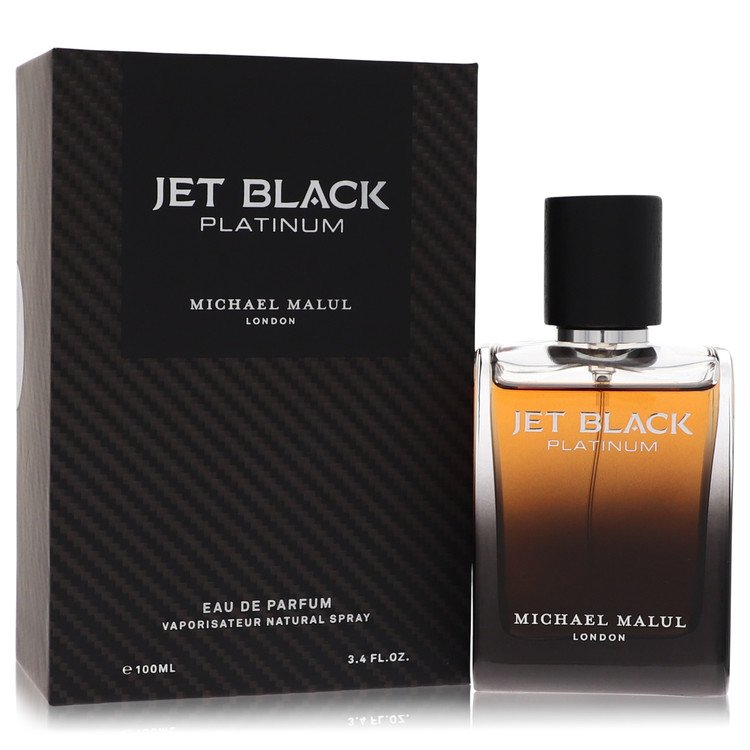 Jet Black Platinum Cologne By Michael Malul Eau De Parfum Spray