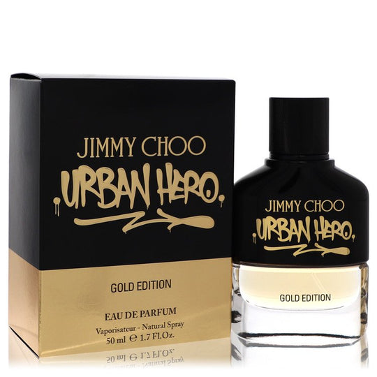 Jimmy Choo Urban Hero Gold Edition Cologne By Jimmy Choo Eau De Parfum Spray