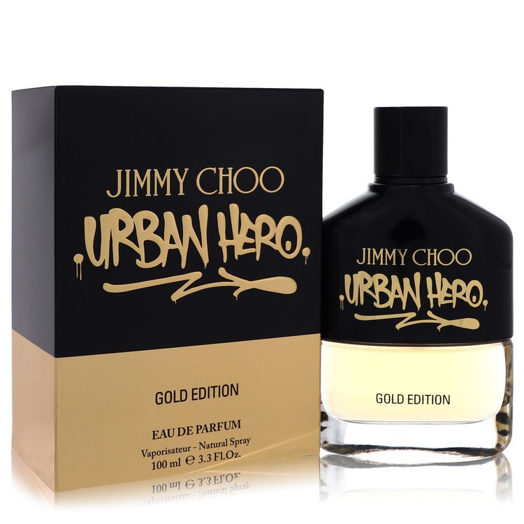 Jimmy Choo Urban Hero Gold Edition Cologne By Jimmy Choo Eau De Parfum Spray