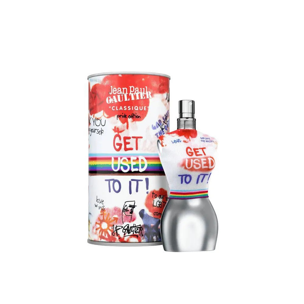 JEAN PAUL GAULTIER CLASSIQUE PRIDE EDITION 3.4 EAU DE TOILETTE SPRAY FOR WOMEN
