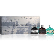 JOHN VARVATOS 3 PCS MINI SET FOR MEN: 15 ML EAU DE TOILETTE + XX 15 ML EAU DE TOILETTE + XX ARTISAN TEAL 15 ML EAU DE TOILETTE
