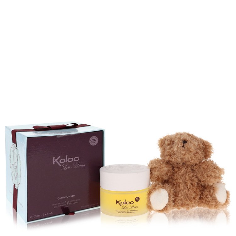 Kaloo Les Amis Cologne By Kaloo Eau De Senteur Spray / Room Fragrance Spray (Alcohol Free) + Free Fluffy Bear