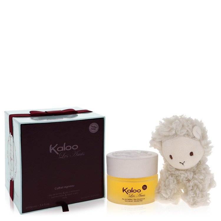 Kaloo Les Amis Cologne By Kaloo Eau De Senteur Spray / Room Fragrance Spray (Alcohol Free) + Free Fluffy Lamb