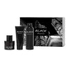 KENNETH COLE BLACK 3 PCS SET FOR MEN: 3.4 EAU DE TOILETTE SPRAY + 3.4 AFTER SHAVE BALM + 6 OZ ALL OVER BODY SPRAY BY KENNETH COLE