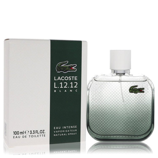 Lacoste Eau De Lacoste L.12.12 Blanc Eau Intense Cologne By Lacoste Eau De Toilette Spray