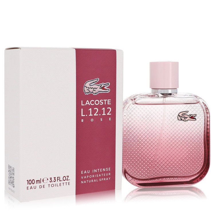 Lacoste Eau De Lacoste L.12.12 Rose Eau Intense Perfume By Lacoste Eau De Toilette Spray