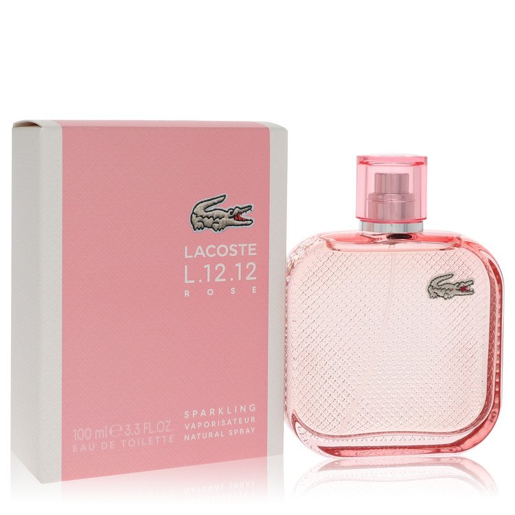 Lacoste Eau De Lacoste L.12.12 Rose Sparkling Perfume By Lacoste Eau De Toilette Spray