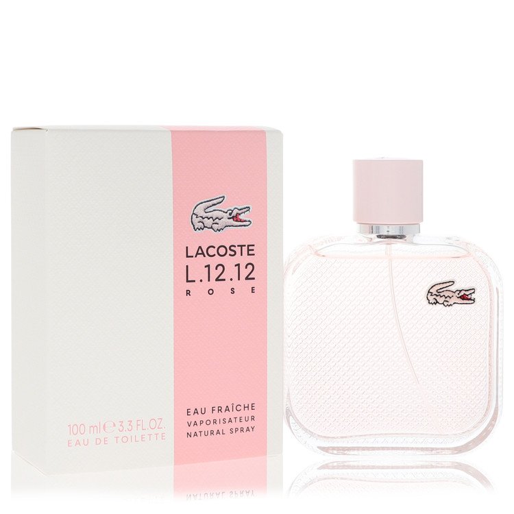 Lacoste Eau De Lacoste L.12.12 Rose Eau Fraiche Perfume By Lacoste Eau De Toilette Spray