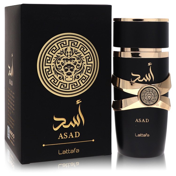 Lattafa - Lattafa Asad Perfume By Lattafa Eau De Parfum Spray (Unisex). SKU: 561342