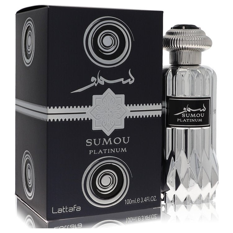 Lattafa Sumou Platinum Cologne By Lattafa Eau De Parfum Spray (Unisex)