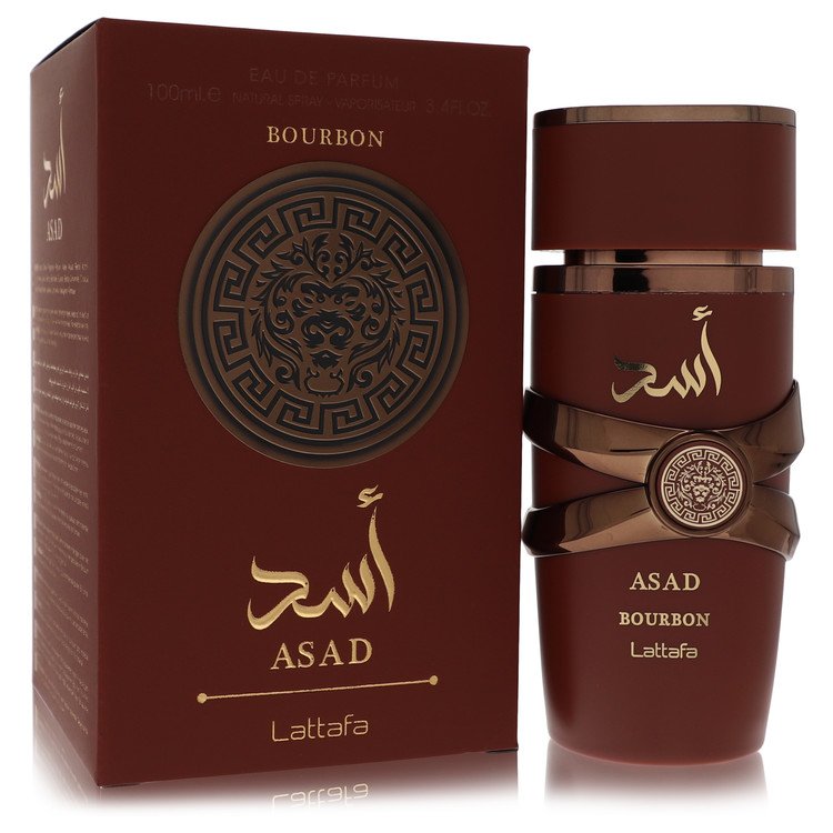 Lattafa Asad Bourbon Cologne By Lattafa Eau De Parfum Spray