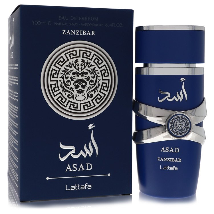 Lattafa - Lattafa Asad Zanzibar Cologne By Lattafa Eau De Parfum Spray. SKU: 565935