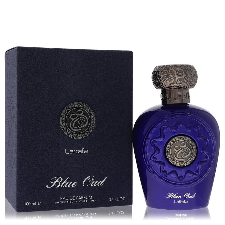 Lattafa Blue Oud Cologne By Lattafa Eau De Parfum Spray (Unisex)