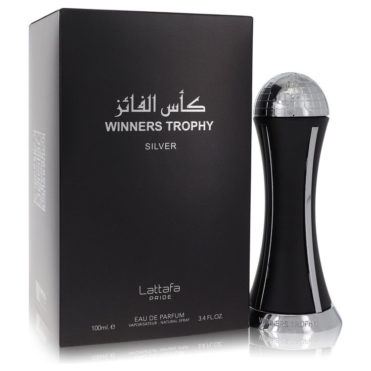 Lattafa Pride Winners Trophy Silver Cologne By Lattafa Eau De Parfum Spray