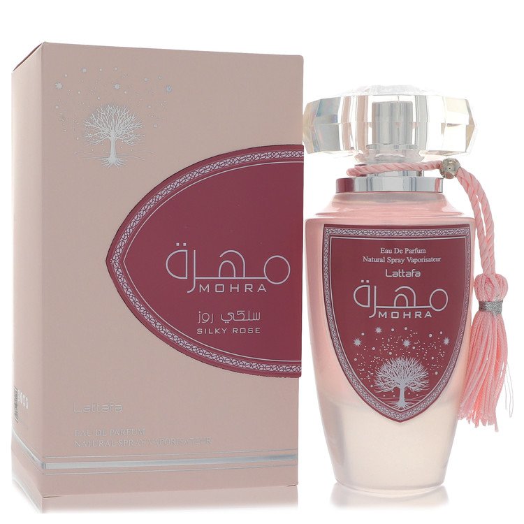 Lattafa - Lattafa Mohra Silky Rose Perfume By Lattafa Eau De Parfum Spray. SKU: 564974