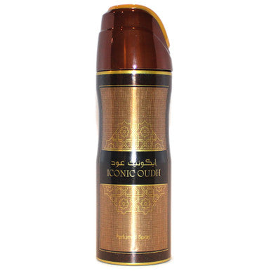 Lattafa Iconic Oudh 6.7 Perfumed Body Spray - ACCEXO